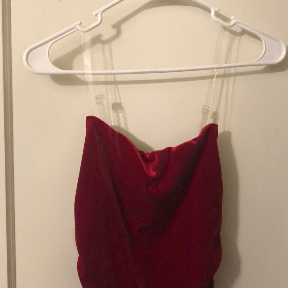 Spontaneous Nights Velvet mini dress